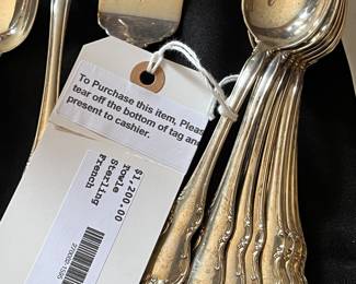 Towel Sterling French Provincial Flatware 