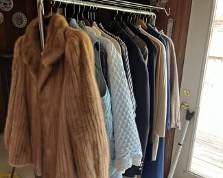 Selection of Fine Clothing, Vintage Mink Jacket