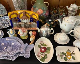 Portmeirion and other vintage kitchenware