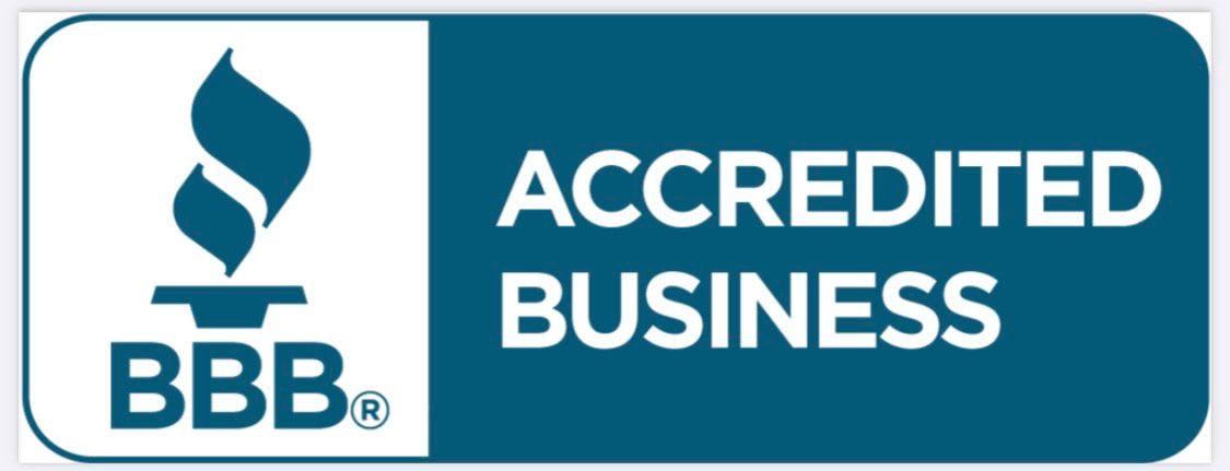 We're BBB Accredited!  
