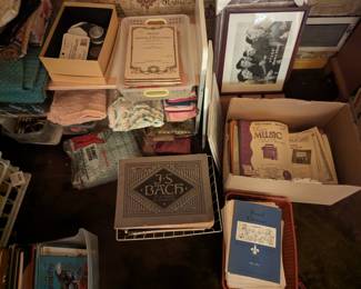 Piano and organ sheet music