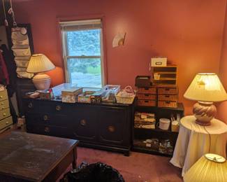 Bedroom dresser and nightstand