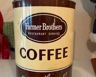 Farmer Brothers Coffee Tin