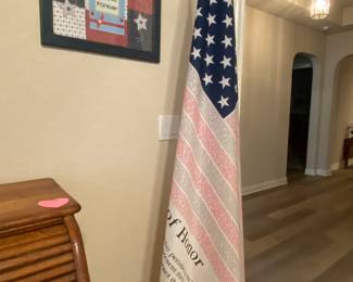 911 Flag with all names of those that perished
