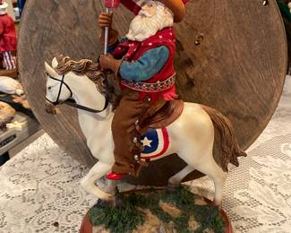 USA  Cowboy Santa