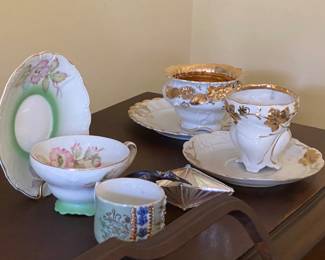 Many (!) Vintage tea cups
