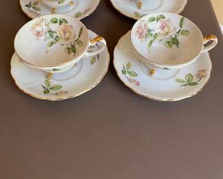 Tea cup collection
