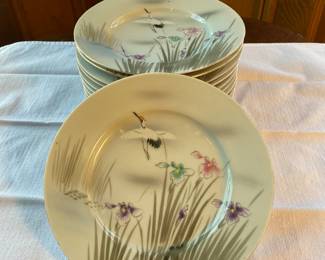 Handpainted plates