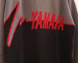 Vintage Yamaha snowmobile sweater
