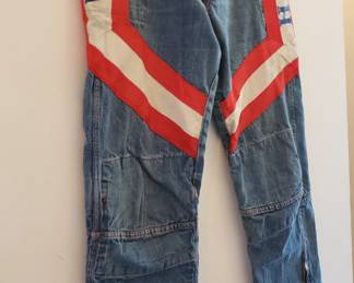These are so fantastic! 70s Honda motocross racing pants