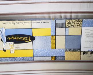 Vintage new unconstructed mid century modern mosaic kit