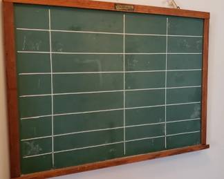 Vintage chalk board