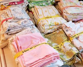 Vintage sheet sets Twin, Full, and Queen