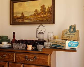 Antique and Mid Century housewares