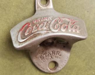 Vintage Starr Coca Cola bottle opener