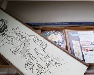 Vintage new mosaic kit. All original items in box