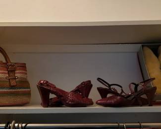 Women's shoes and handbags