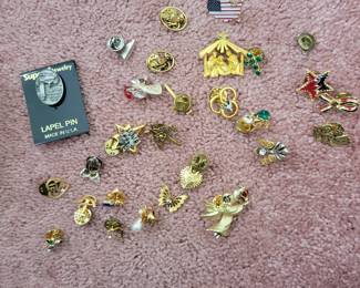 Beautiful  Pins (Not Real Gold or Silver) 