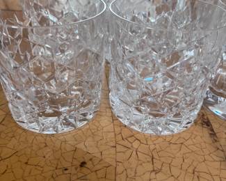 Set of 4 Tiffany & Co. old fashioned glasses