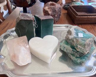 Bookends and other beautiful stone pieces