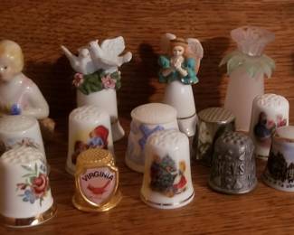 Beautiful vintage thimbles