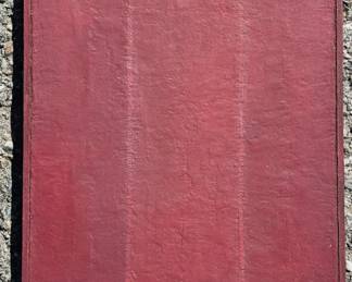 Steve Kessel minimalist abstract. Painting. Roughly 40" tall.