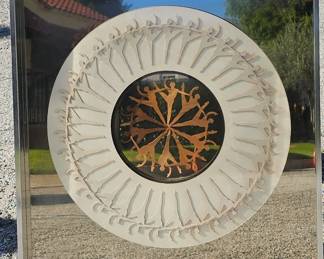 Greg Copeland. Interesting figuralwork. Cut paper and mirror.