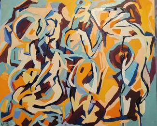 Eric Fiazi large abstract.