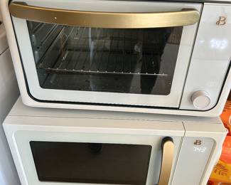 Microwave and Toaster oven