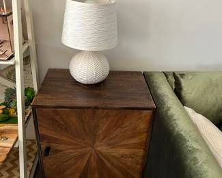 Mid Century Bedside Table 