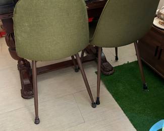 Vintage Green chairs 