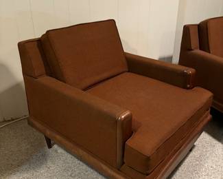 Extremely clean mid century chair with matching sofa 