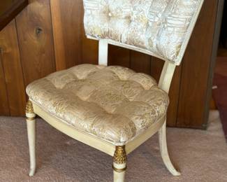 French style accent chair