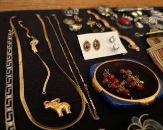 Elegant lapis gold bracelet, Charm pendant, necklaces, jewelry