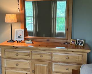 Broyhill dresser, mirror and nightstand