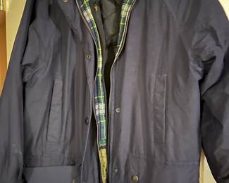 Eddie Bauer flannel lined jacket