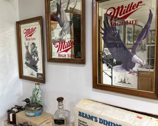 Miller Beer Mirrors