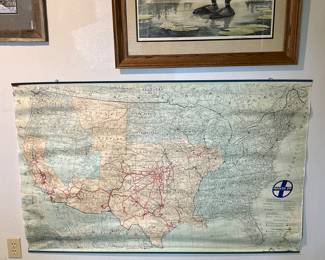 Santa Fe Railroad Map