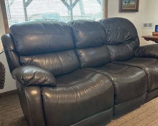 Reclining Leather Sofa