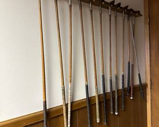 Vintage & Antique Wooden Golf Clubs