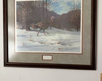 “River Valley Gobbler” by Owen J. Gromme  Signed and Numbered