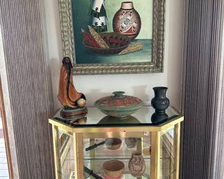 Vintage painting by Jimmy Yellowhair