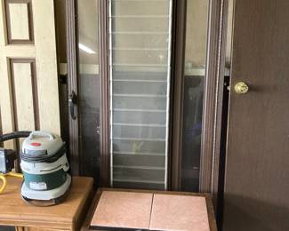 Vintage storm door