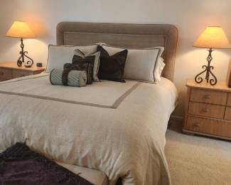 King Size Bed with Headboard