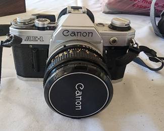 Canon AE-1 35mm SLR Film Camera