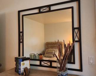 Iron Framed Mirror