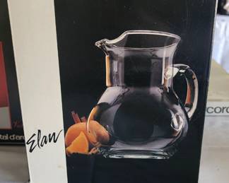 Elan Glass Pitcher