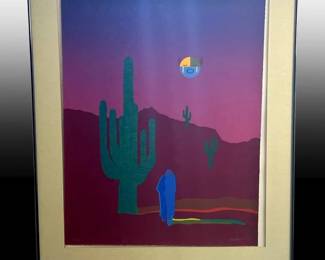 A Limited Edition Signed John Neito Serigraph
