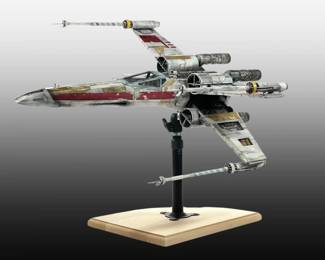 A Star Wars A New Hope Rebel T-65 X-Wing "Red 3" (Biggs Darklighter) 1:24 Scale
