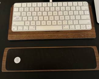 O41 - $50 Grovemade Wrist Support and Keyboard Holder. $75 Magic Keyboard A2449 (Note - holder is priced with wrist support - keyboard alone is $75.) 